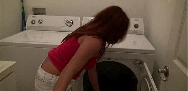  Teen laundry room fuck 1